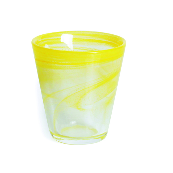 23cl Zephyrus Alabaster Tumbler Yellow