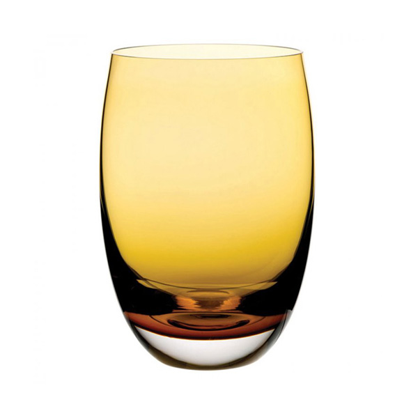 14oz Coloured O Tumbler Amber