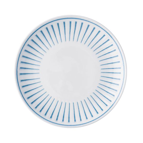 26cm Churchill Inked Era Coupe Plate Blue