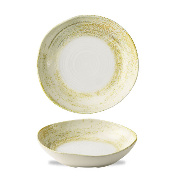 21.5cm Envisage Erosion Natural Deep Bowl