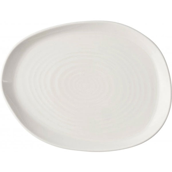 26x20cm Envisage Natural Rectangular Plate