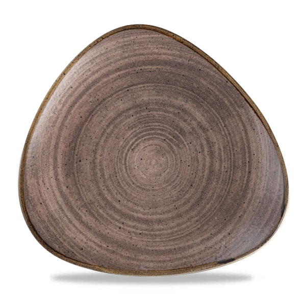 26.5cm Stonecast Raw Triangular Plate