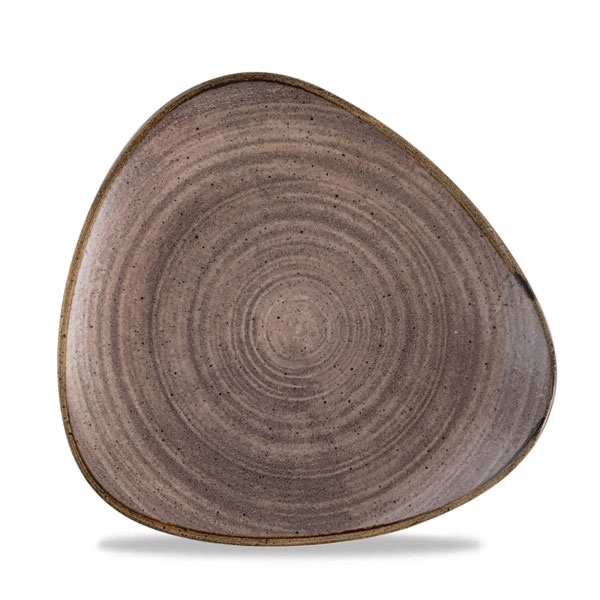 22.9cm Stonecast Raw Triangular Plate