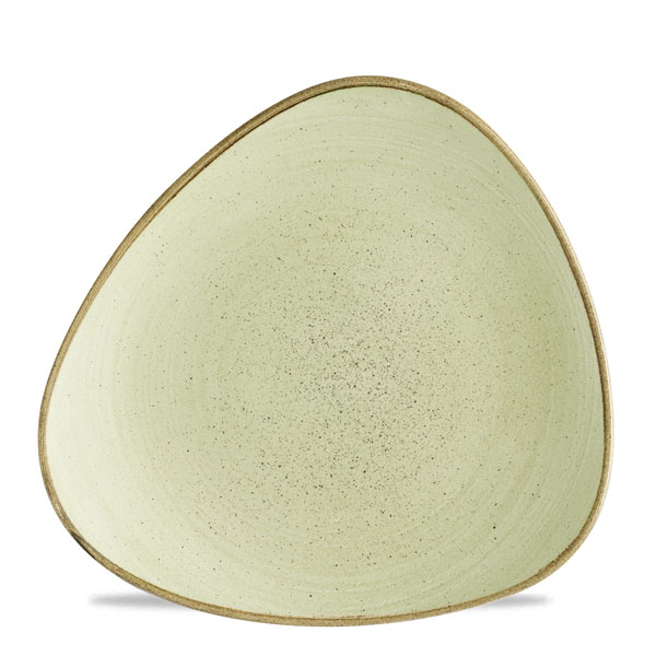 26.5cm Stonecast Raw Triangular Plate