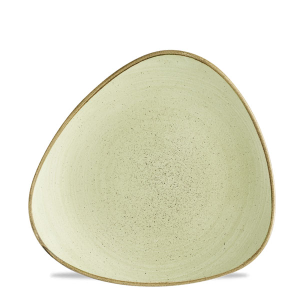 22.9cm Stonecast Raw Triangular Plate