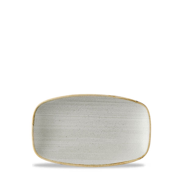 20x12.1cm Stonecast Raw Rectangular Plate