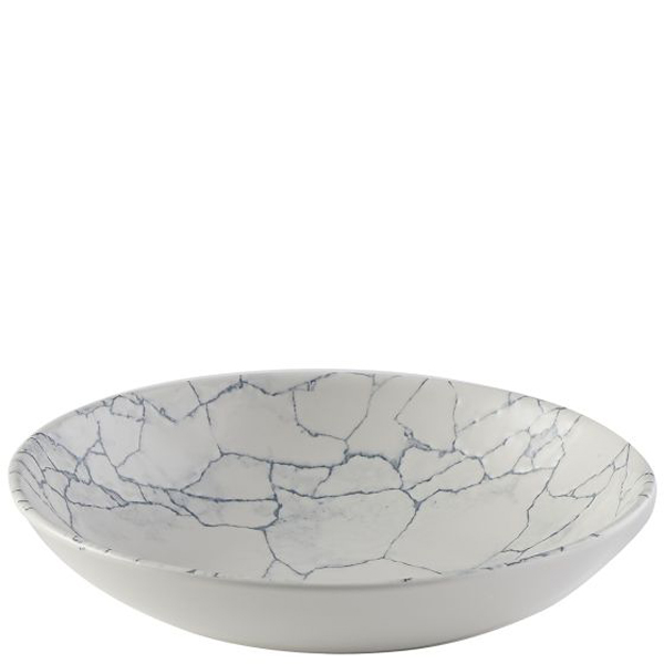 24.8cm Kintsugi Coupe Bowl Pearl Grey
