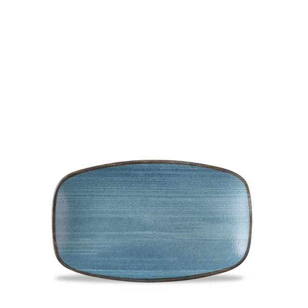 20x12.1cm Stonecast Raw Rectangular Plate
