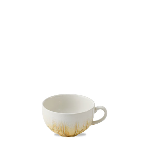 12oz Tide Cappuccino Cup Gold
