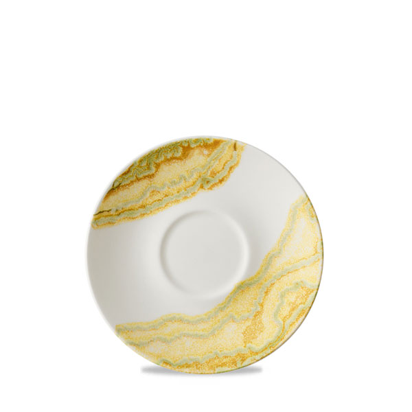 15.6cm Tide Cappuccion Saucer Gold
