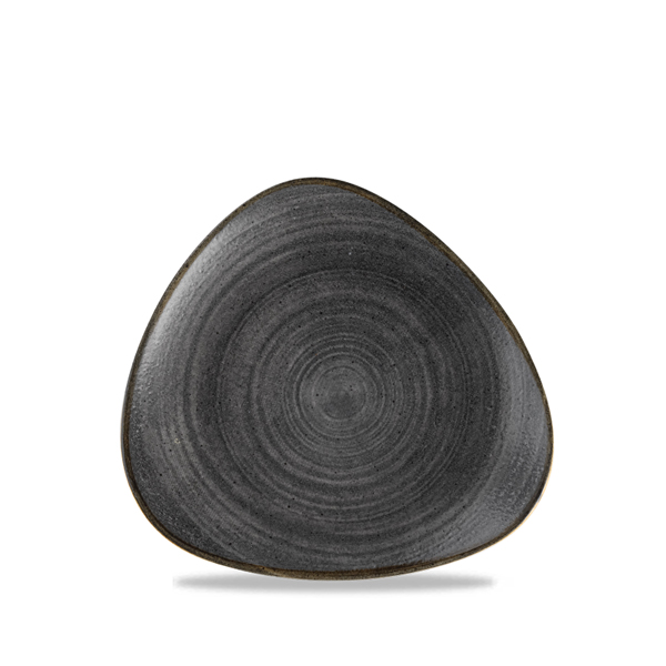 26.5cm Stonecast Raw Triangular Plate