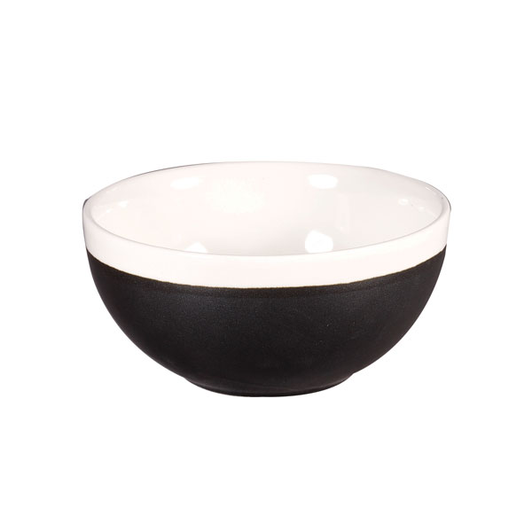 8oz Monochrome Sugar Bowl Onyx Black