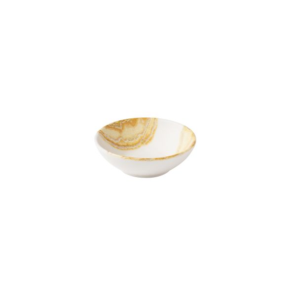 7oz Churchill Inked Tide Shallow Bowl Gold