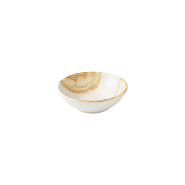 9oz Churchill Inked Tide Shallow Bowl Gold