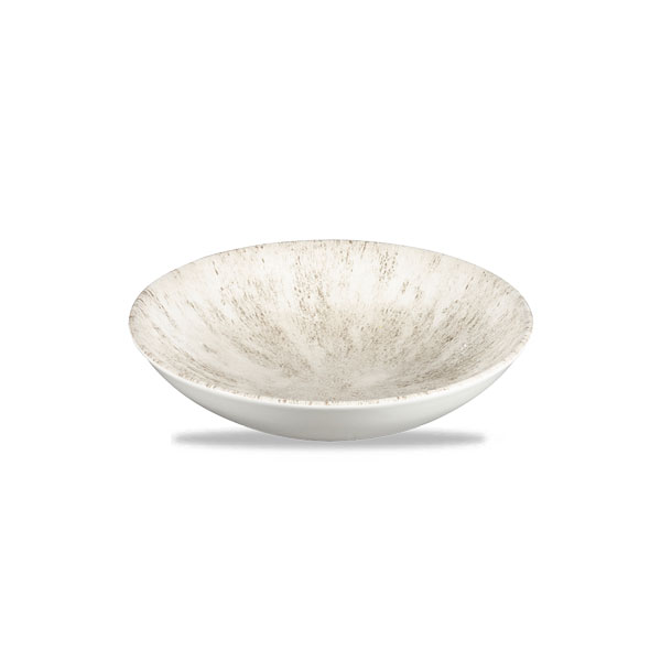 18.2cm Stone Coupe Bowl Agate Grey