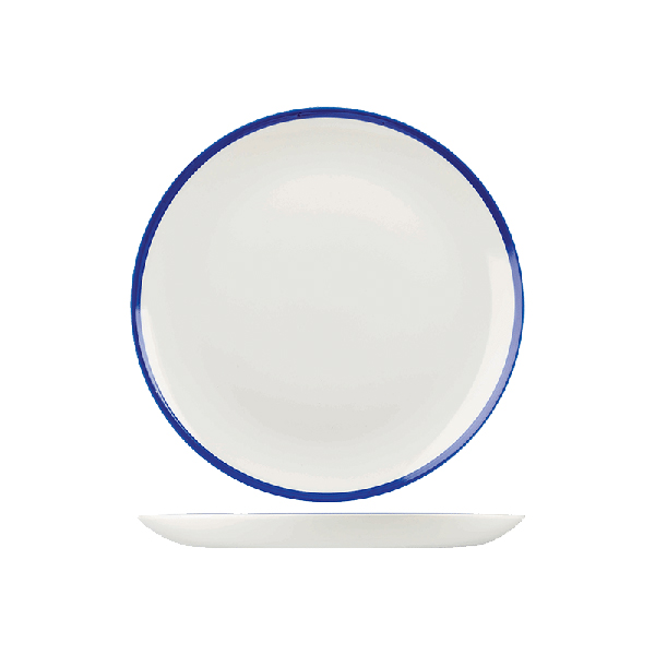 26cm Retro Blue Coupe Plate
