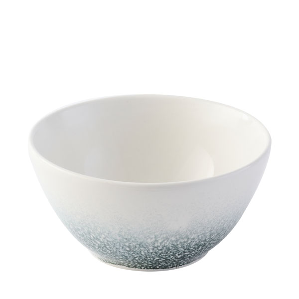 13cm Raku Snack Bowl Topaz Blue