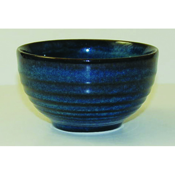 19.7oz Bit On The Side Ripple Bowl Blue
