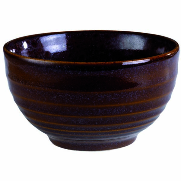 19.7oz Bit On The Side Ripple Bowl Brown
