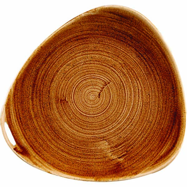 22.9cm Stonecast Patina Triangle Plate