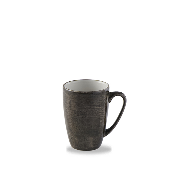12oz Stonecast Patina Mug Iron Black