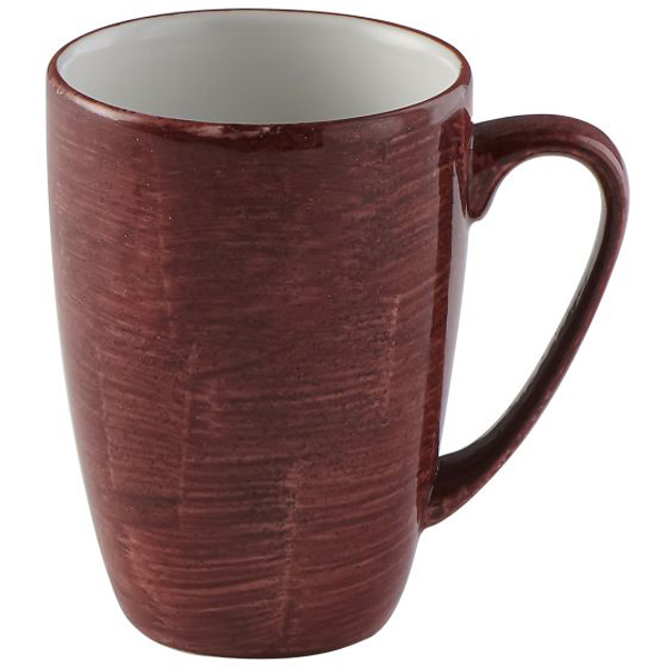12oz Stonecast Patina Mug Rust Red