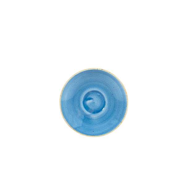 11.8cm Stonecast Saucer Cornflower Blue