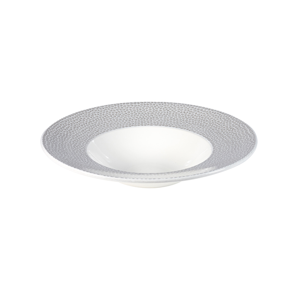 24cm Isla Wide Rimmed Bowl Shale Grey