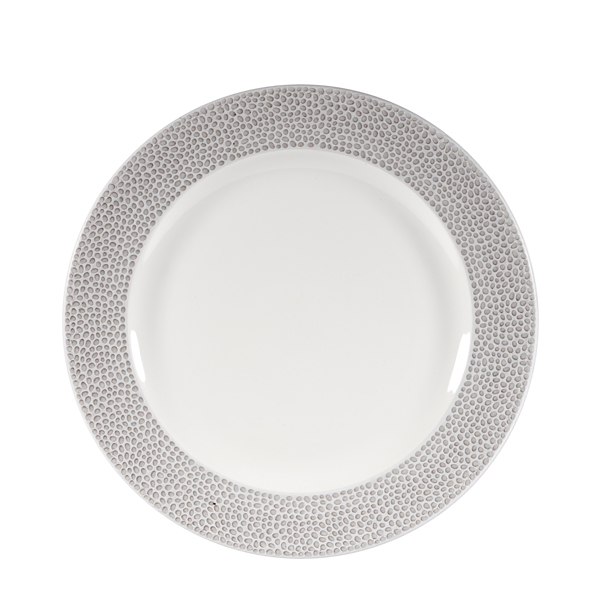 27.6cm Isla Footed Plate Shale Grey