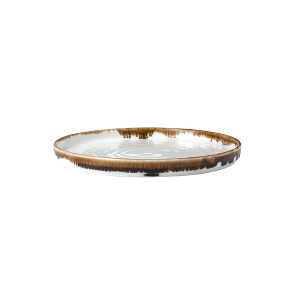 21cm Harvest Walled Plate Natural