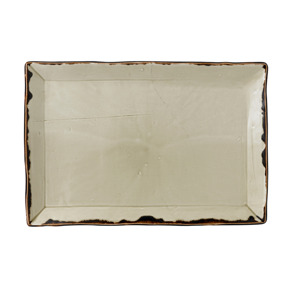 28.7x19cm Harvest Rectangular Tray Brown