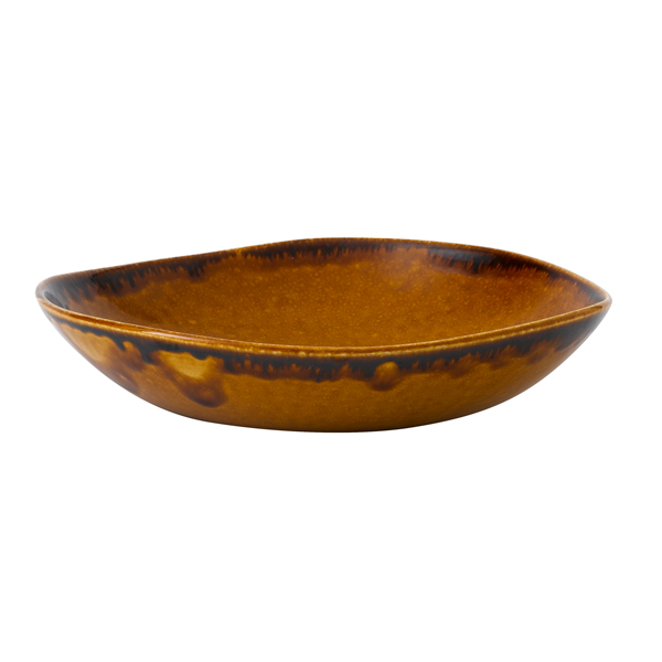 25.3cm Harvest Trace Organic Bowl Linen