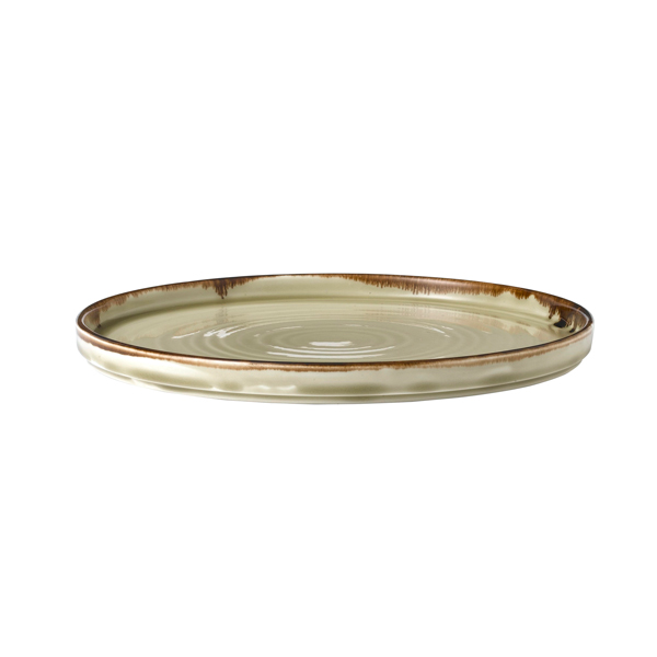 26cm Harvest Walled Plate Linen