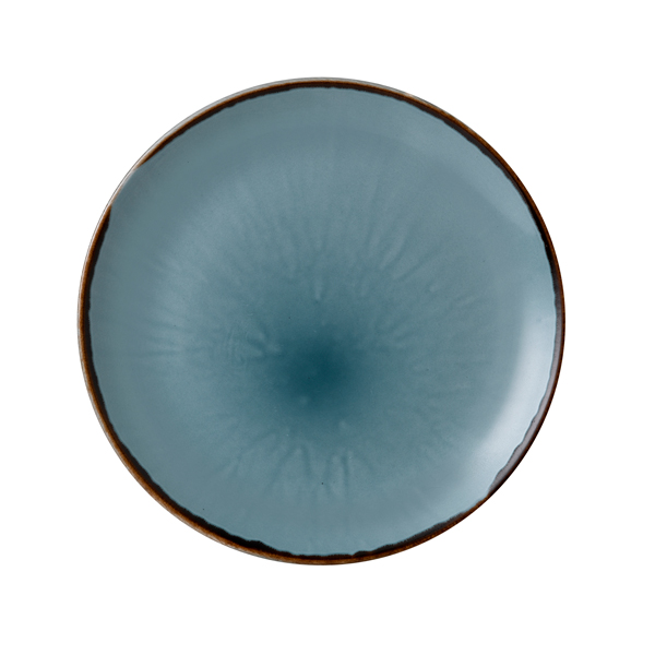 26cm Harvest Evolve Coupe Plate Blue