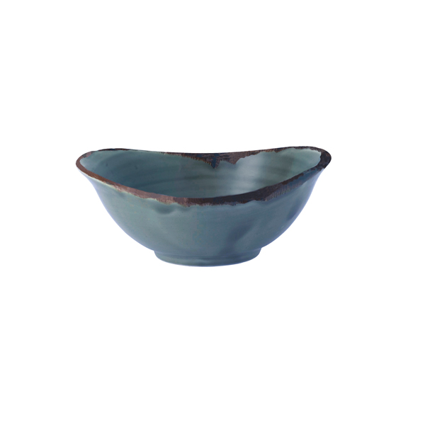 16.5oz Harvest Deep Bowl Blue