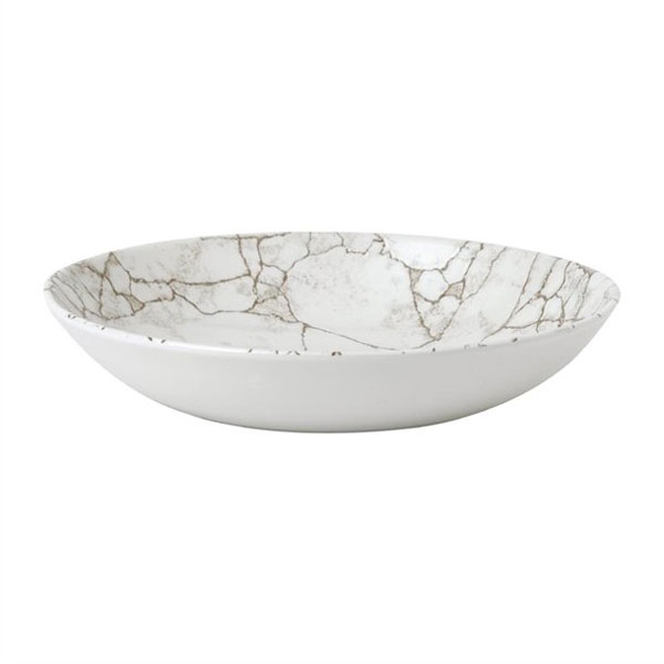 24.8cm Kintsugi Coupe Bowl Agate Grey
