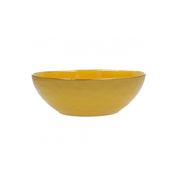 26cm Concerto Salad Bowl Yellow