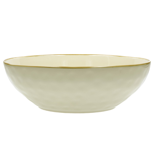 26cm Concerto Salad Bowl Ivory