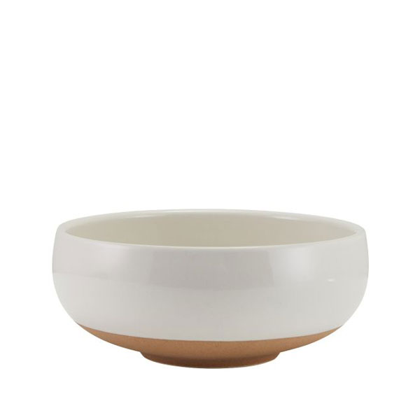 14.5cm Genware Kava Stoneware Belly Bowl