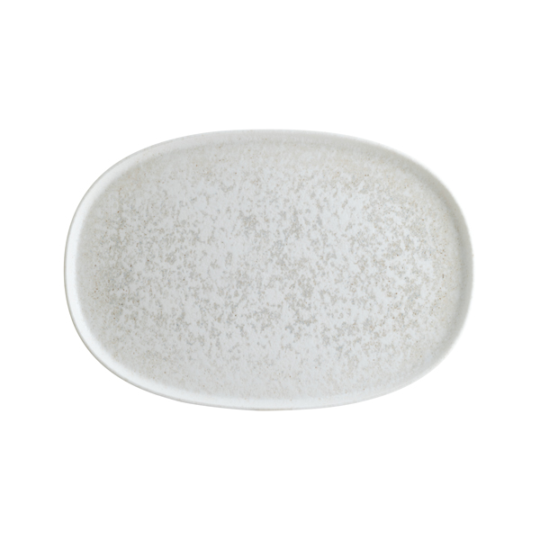 33x23cm Lunar Hygge Oval Dish White