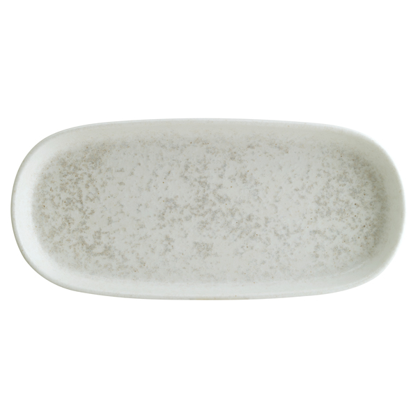 21x9.8cm Lunar Hygge Oval Dish White
