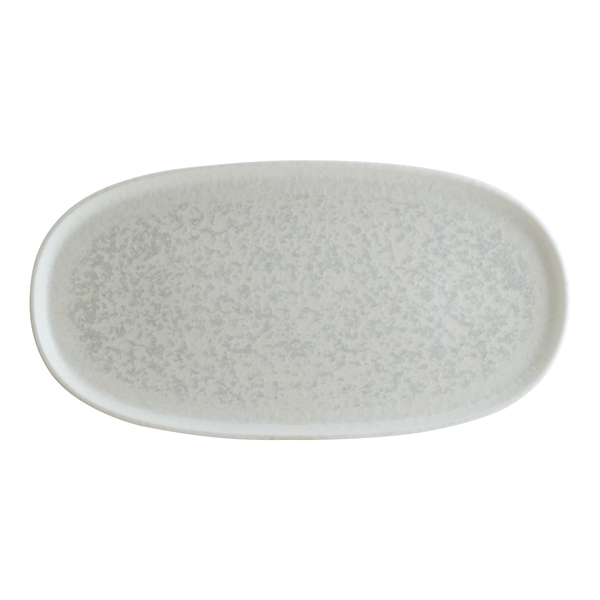 30x15.7cm Lunar Hygge Oval Dish White