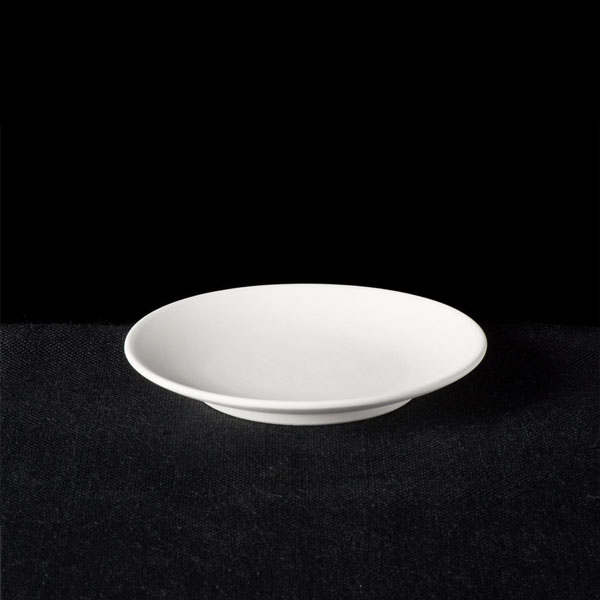 18.5cm Surrey Ceramics Delhi Black Concave