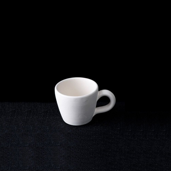 3oz Delhi Black Espresso Cup Wax Rim