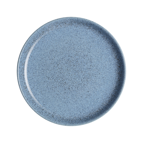 26cm Denby Studio Blue Coupe Plate Flint