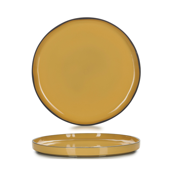 21cm Caractere Plate Tumeric