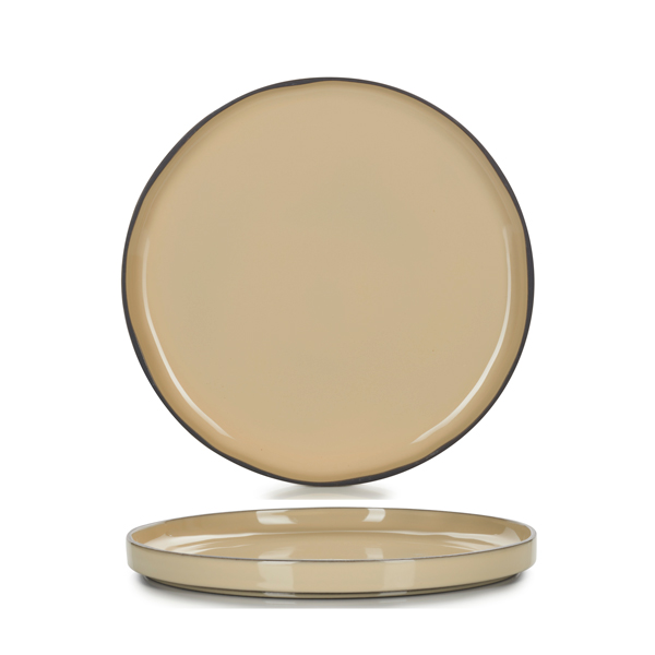 26cm Caractere Plate Nutmeg