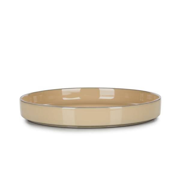 23cm Caractere Gourmet Plate Nutmeg