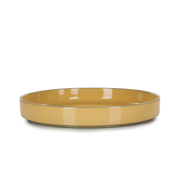 23cm Caractere Gourmet Plate Tumeric