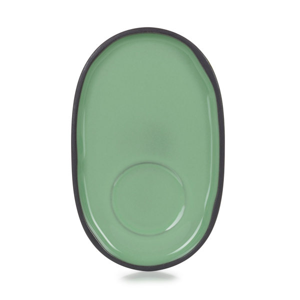 13.5x8.3cm Caractere Saucer Mint